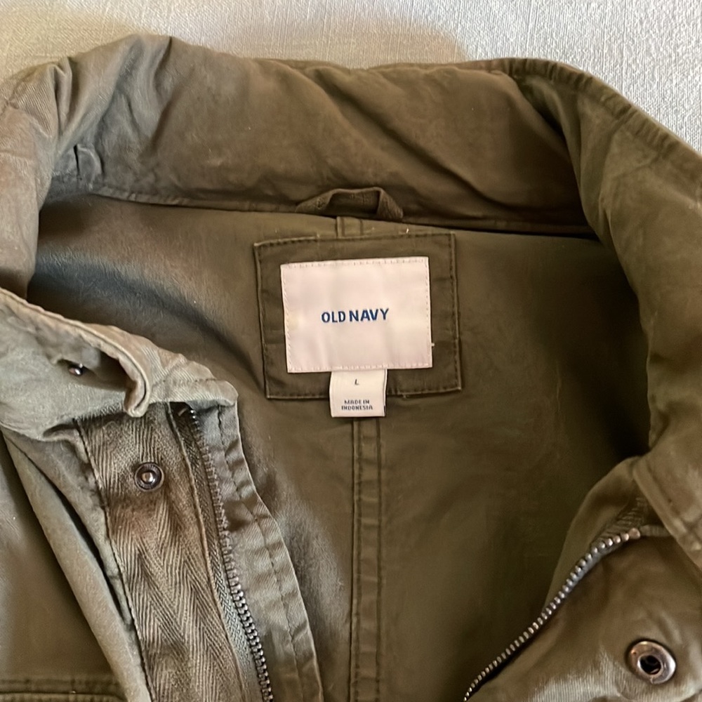 Old Navy Military Field Jacket - Picture 2 of 4